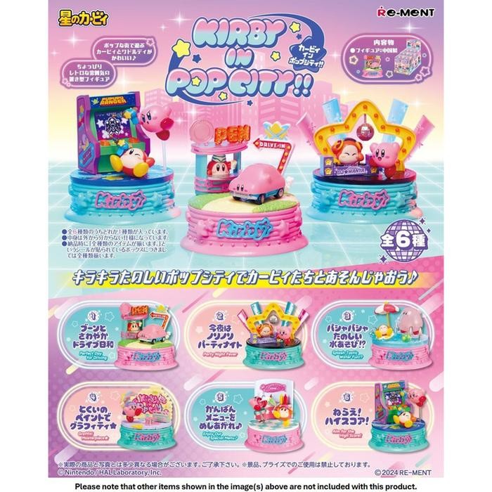 Re-Ment Rement Kirby In Pop City