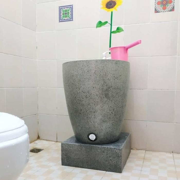 Bak Air Tempayan Bali Bak Mandi Teraso