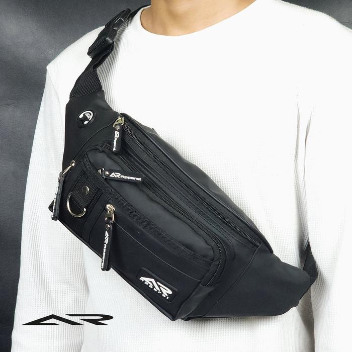 

WR935 Tas Selempang Pria AR APPAREL COMPACT Stylish Waistbag Slingbag Waterproof Tas Pinggang Cowok