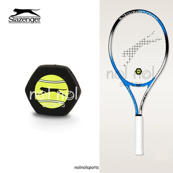 Nns Slazenger Vibration Dampener Damper Peredam Getar Raket Tenis Lapangan Original Promo