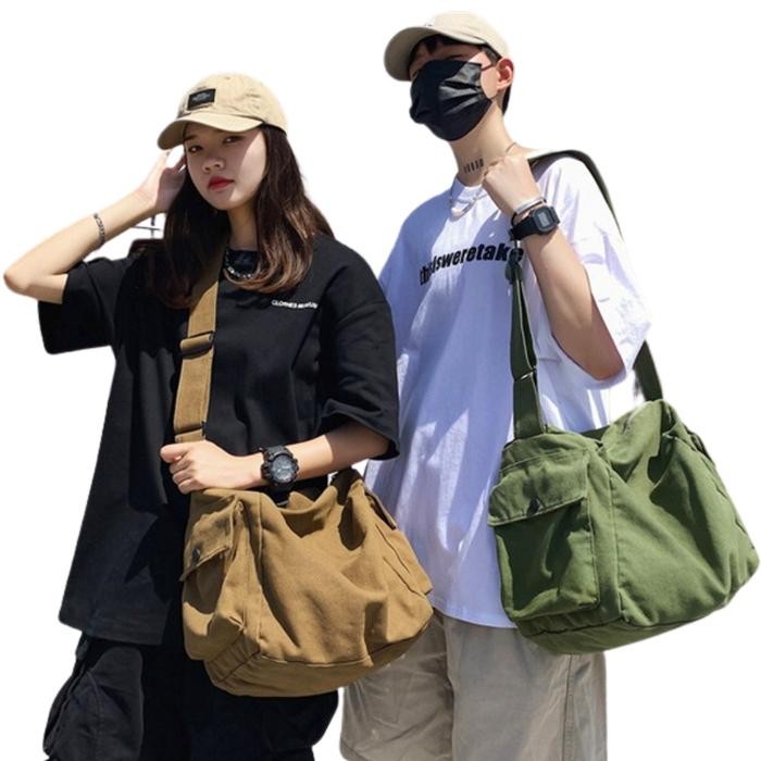 

FU814 [Beli Lokal] Satu Alat KATHANA Tas Selempang Bahan Kanvas Tebal Premium TERMURAH