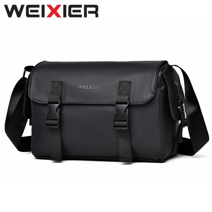 

EX773 WEIXIER D505 Tas Selempang Pria Crossbody Sling Bag Anti Air WX-OS TERBARU