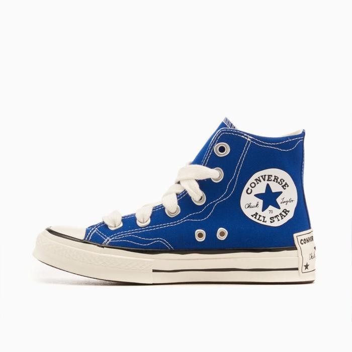 Sepatu Sneakers CONVERSE Chuck 70 Hi sketch blue A08523C ORIGINAL 100% LEGIT BARANG RESMI