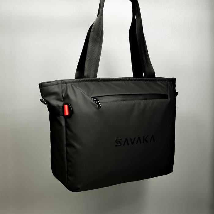 

ZB206 Totebag Sling Bag SAVAKA S5 Tas Selempang Pria Unisex Keren Premium Slingbag Messenger Hitam