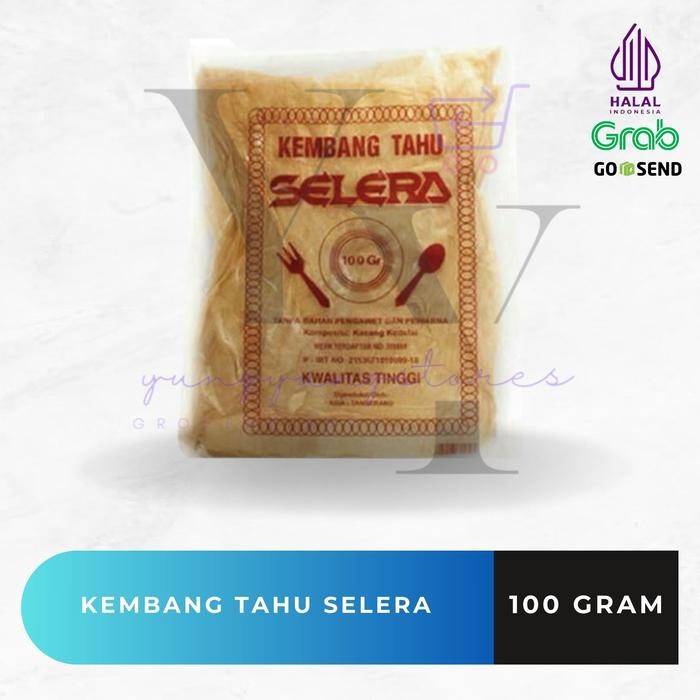 

Kembang Tahu Selera Sendok Garpu 100 Gram