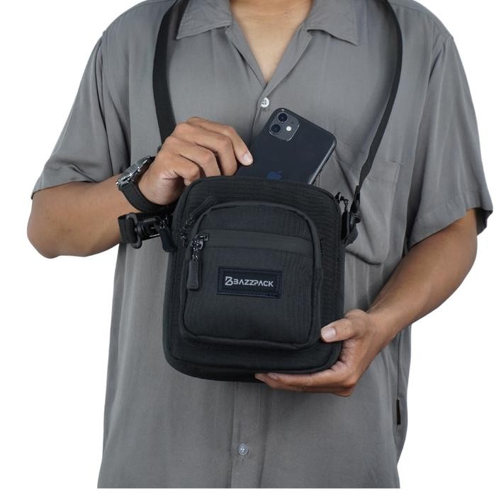 

GM456 Bazzpack ABIRAMA Tas Slingbag Premium Cord 1000 Tas Slempang Pria Dan Wanita Selempang PROMO