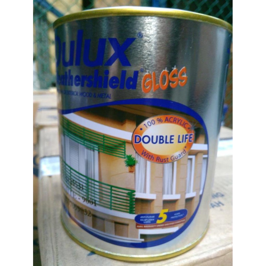 Dulux Weathershield Gloss - Cat Minyak Untuk Kayu Dan Besi
