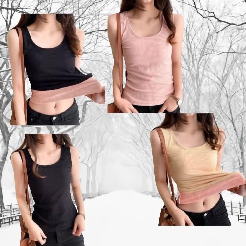 Tengtop Tangtop Wanita Winter Musim Dingin Salju Tebal Hangat Wanita