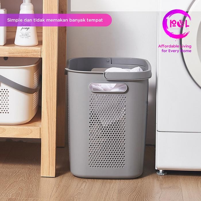 [Pol] Cod Keranjang Laundry Baju Kotor Plastik Laundry Bag Keranjang Serbaguna Keranjang Ikea Pasti