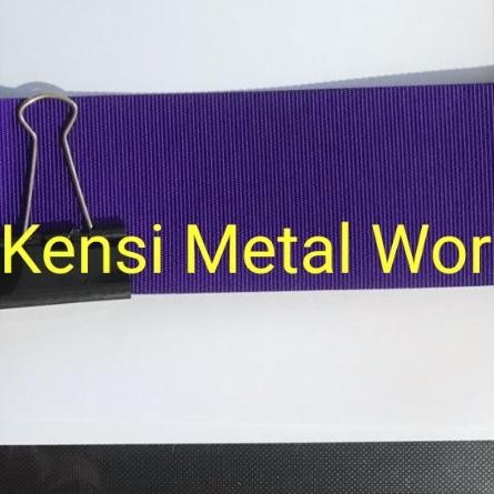 

Tiang Pembatas Tiang Antrian Stainless Pita Ungu / Tiang 2.85M