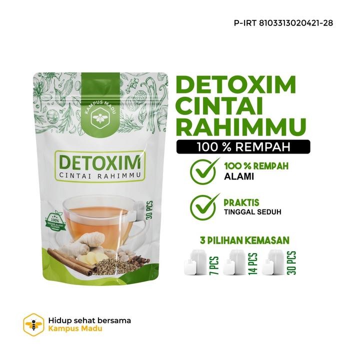 

Lecy.store2 DETOXIM (Detox Rahim) Teh Celup Tea Bag Instan Praktis Siap seduh