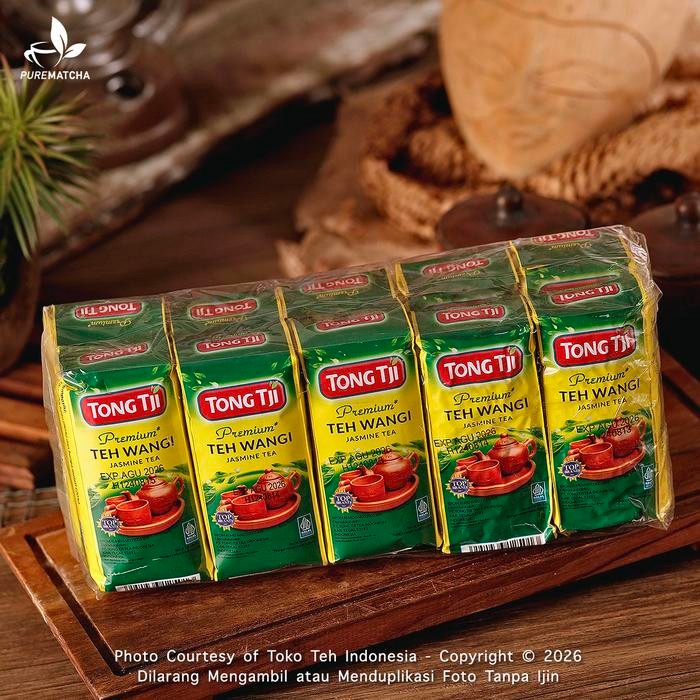 

Lecy.store2 Teh Indonesia - Tong Tji Premium 50gr 1 Bal (1pcs x 10) Teh Melati Teh Tubruk Asli