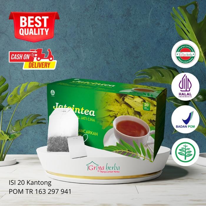 

Lecy.store2 Teh Jatcintia Griya Herba - minuman Teh Herbal Daun JatiCina Teh Kesehatan Alami tea