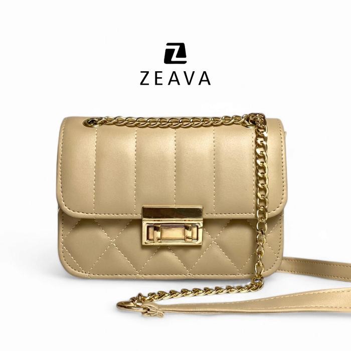 

EJ636 [Tas Selempang Wanita DK] - Tas Cewek Fashion Slingbag - Tas Rantai Embos KOREA RANTAI TA240B5