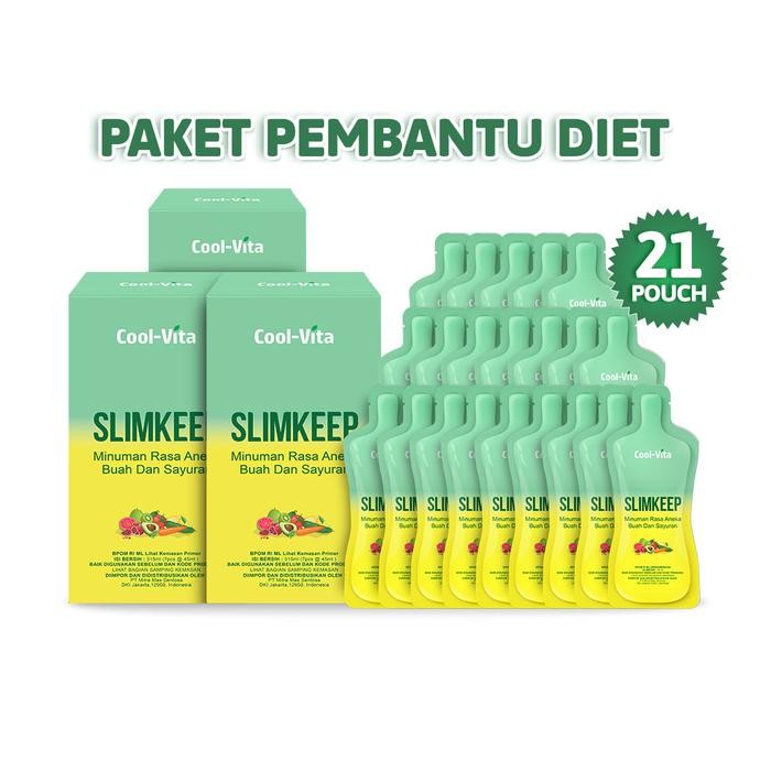 

Coolvita SLIMKEEP Fiber Detox Drink 21 Pouch - Minuman Diet Pelangsing dan Penurun Berat Badan