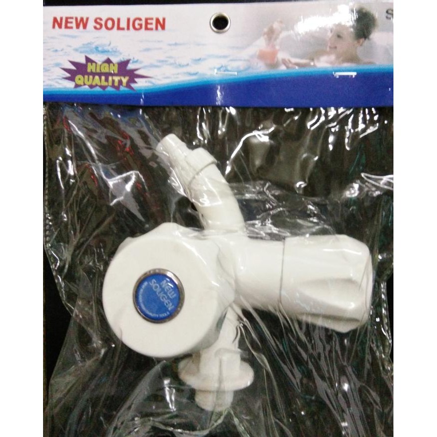 KERAN CABANG PLASTIK /KRAN CABANG PVC/KRAN SHOWER NEW SOLIGEN