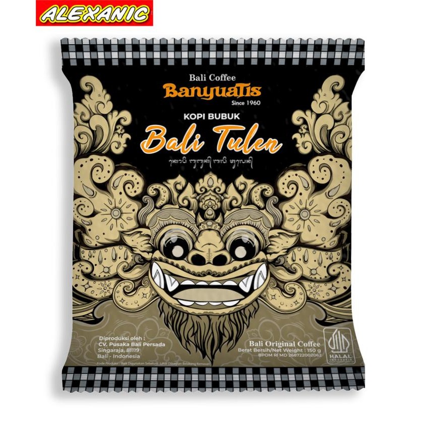 

Kopi Banyuatis Bali Tulen 150 gram