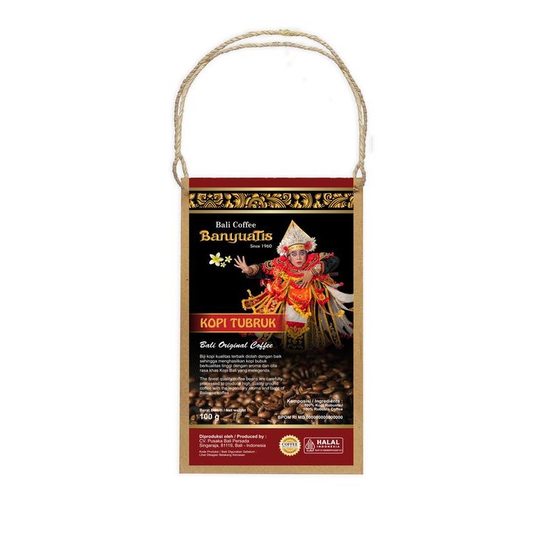 

Kopi Banyuatis Tubruk Robusta Ground 100gr Kopi Tubruk Banyuatis 100 gr Robusta