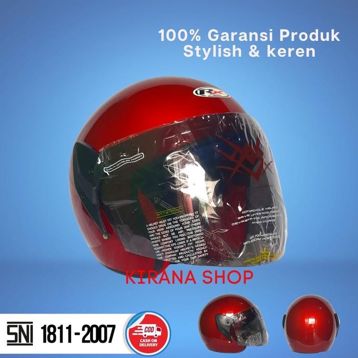 (Allthebest) Helm Dewasa Helm SNI Dewasa Pria Dan Wanita Model Kop