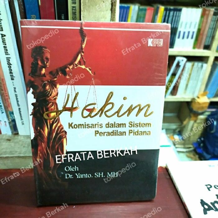 

SALE !!! HAKIM KOMISARIS DALAM SISTEM PERADILAN PIDANA YANTO ORIGINAL READYY
