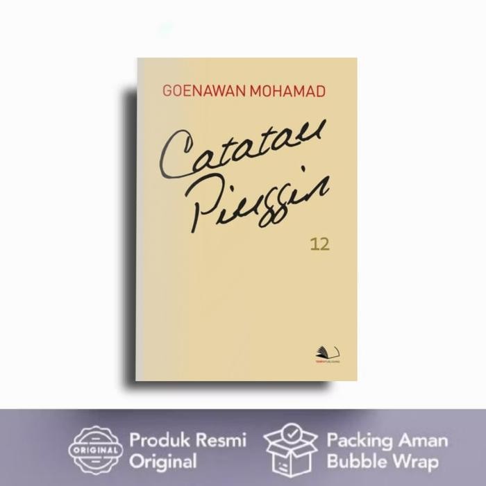 

SALE !!! BUKU CATATAN PINGGIR 12,GOENAWAN MOHAMAD READYY