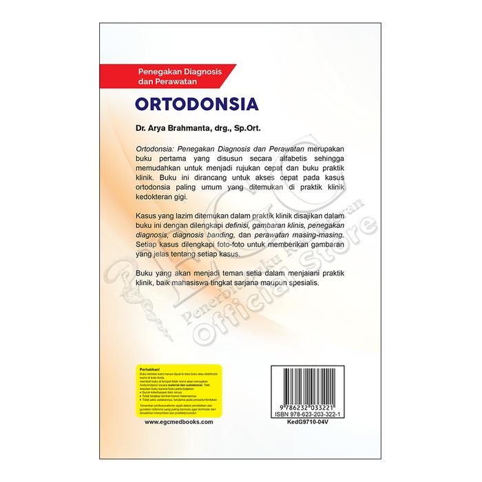 

SALE !!! EGC PENEGAKAN DIAGNOSIS & PERAWATAN: ORTODONSIA READYY