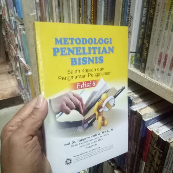 

SALE !!! METODOLOGI PENELITIAN BISNIS SALAH KAPRAH ORIGINAL READYY