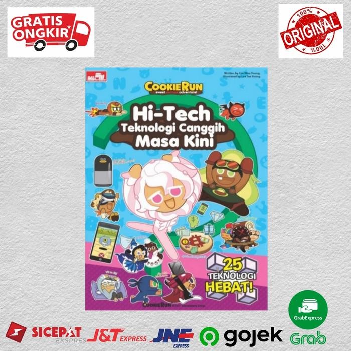 

SALE !!! BUKU COOKIE RUN SWEET ESCAPE ADVENTURE - HI TECH TEKNOLOGI CANGGIH READYY