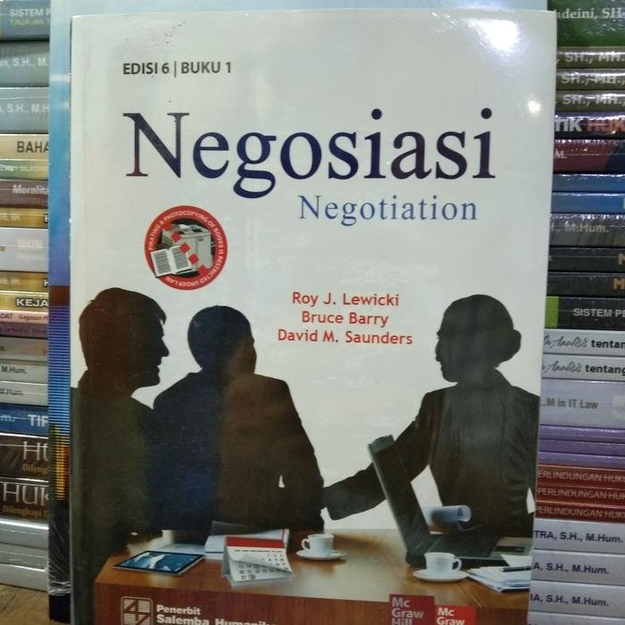 

SALE !!! NEGOSIASI LEWICKI -BARRY -SAUNDERS ED 6 BUKU 1 READYY