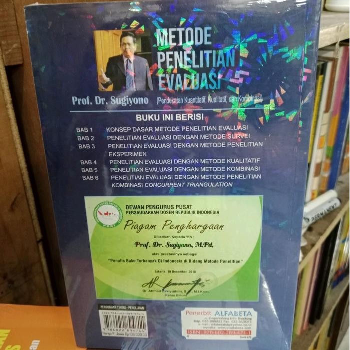 

SALE !!! ORI METODE PENELITIAN EVALUASI - PROF DR SUGIYONO READYY