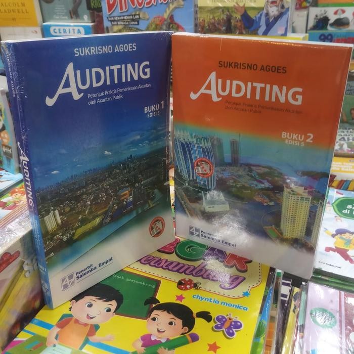 

SALE !!! AUDITING SUKRISNO AGOES(BUKU 1DAN 2,EDISI 5) READYY