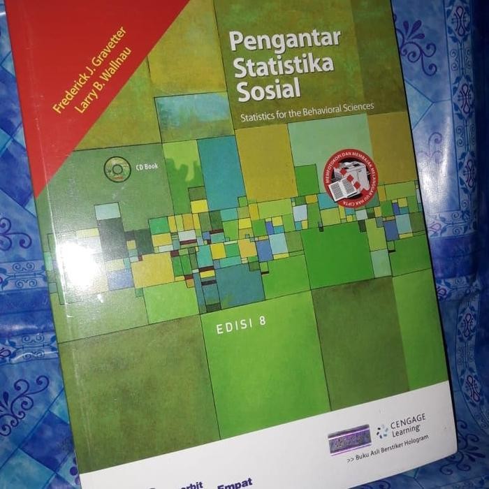 

SALE !!! PENGANTAR STATISTIKA SOSIAL EDISI 8 .BUKU ORIGINAL READYY