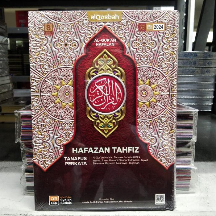 

SALE !!! ALQOSBAH AL-QUR'AN HAFAZAN TANAFUS PERKATA LATIN 8 BLOK A4 BESAR HC READYY