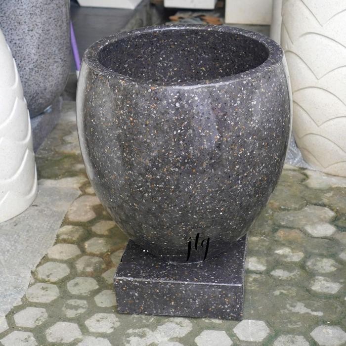 Bak Mandi Teraso Unik Minimalis Bak Mandi Marmer Tipe Bakul Hitam