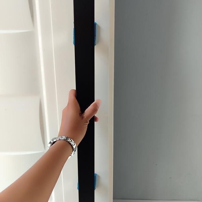 Handle pintu rumah hitam full varian panjang / pegangan pintu *