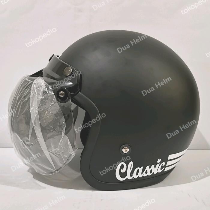 Helm Bogo Classic Kaca Cembung Murah *