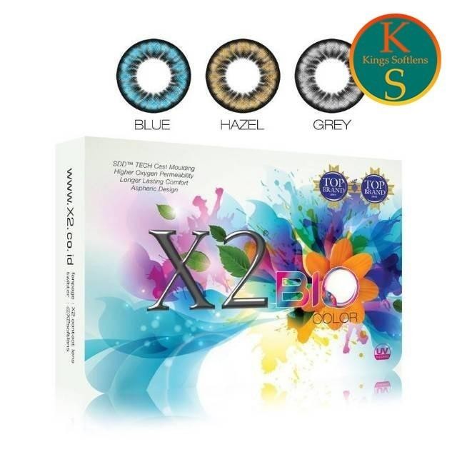 [COD] ORI 100% Softlens X2 Bio Color 14,5MM MINUS 6.50 - 10.00 / Soflens MINUS TINGGI