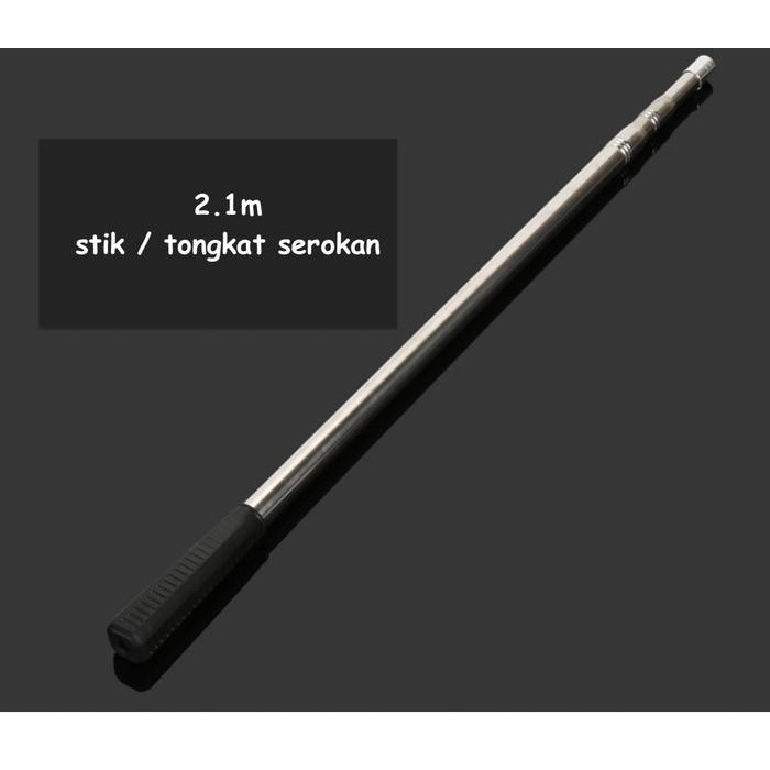 TANGGOK SEROKAN JALA IKAN JARING LIPAT TELESCOPIC ALUMINIUM SEROKAN