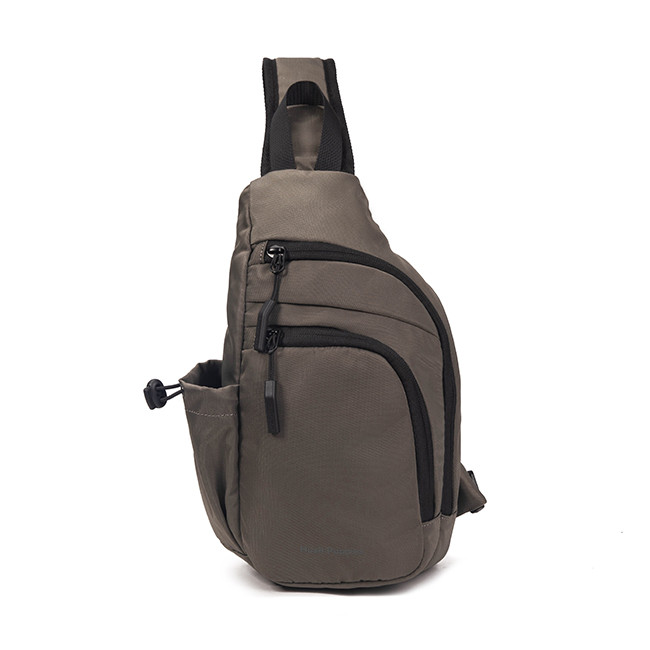 Hush Puppies Tas Pria Zyler Chest Bag Grey