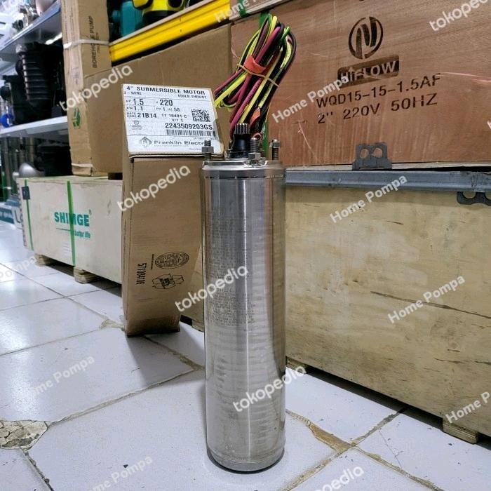 ready Dinamo Pompa Satelit Franklin 1.5Hp 1Phase 4" Submersible Franklin