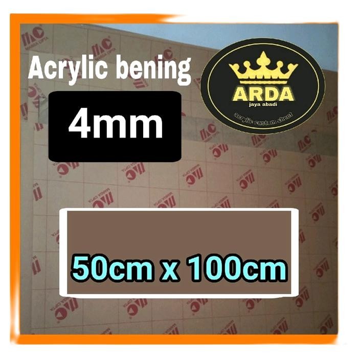 

Akrilik 4mm bening 50 x 100 akrilik bening lembaran Acrilic clear marga cipta akrilik murah Paper