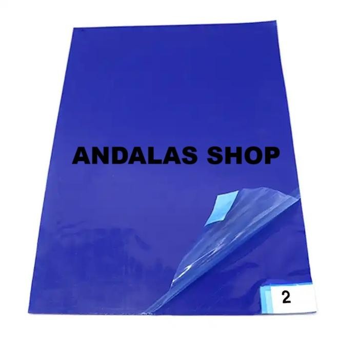 

Sticky Mat 24 inch x 36 inch Biru Sticky Matt Blue Perekat Debu Sepatu 10 mats
