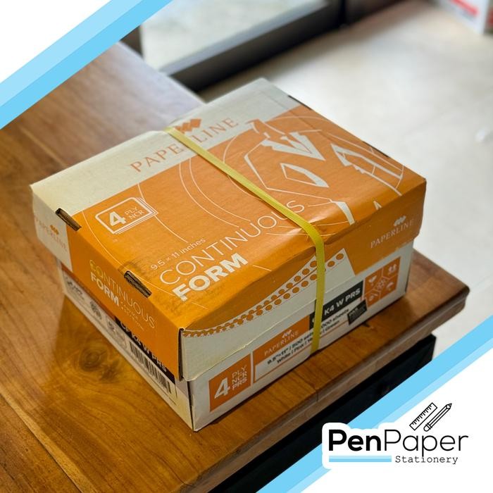 

Kertas Continuous Form 4 Ply PRS kecil warna Paperline faktur invoice