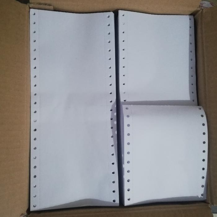 

Continous Form kecil Kertas Komputer 1 ply WARTEL merk Sinar Mentari