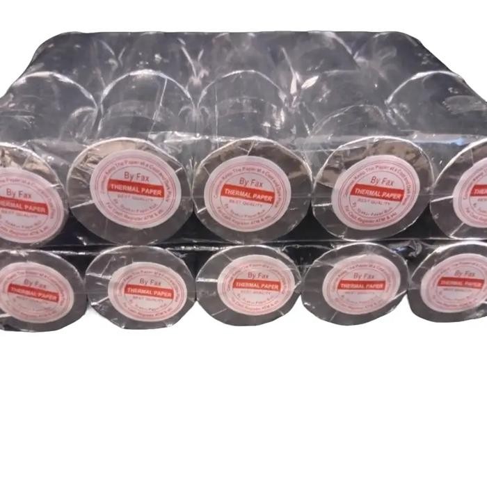 

Kertas kasir thermal edc ukuran 58x40 paket 100 pcs (1 Dus)