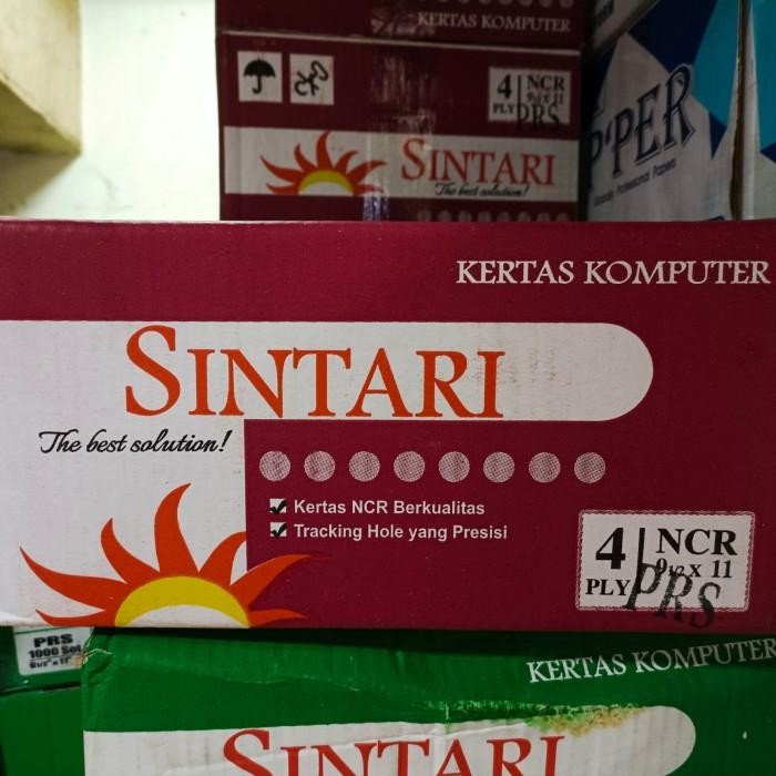 

Kertas Continous Form 9 1/2 x 11 4 ply ncrw SINTARI