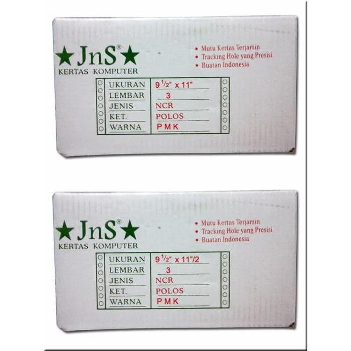 

KERTAS CONTINUOUS FORM JNS 9 1/2 X 11 3 PLY FULL & 3/2 (DIBAGI 2)