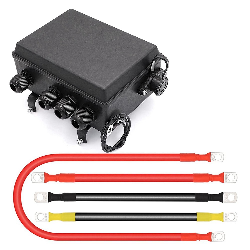 PROMO HARI INI  Winch Solenoid Relay Control Contactor Box for 8000-17000Lbs Electric ATV UTV Winch 