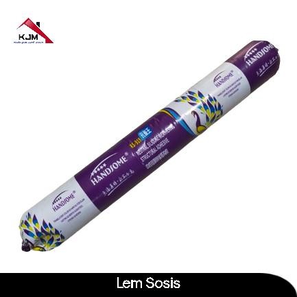 

Stok Baru Lem Sealant Silicone Handsome Sealant Acetic Lem Sosis 600ml Xilflex Black