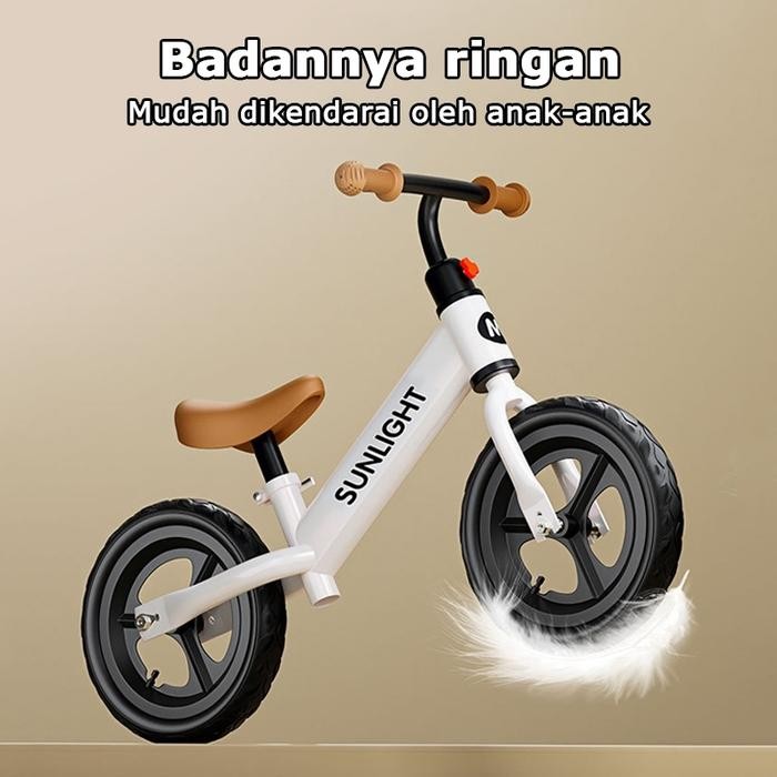 Sepeda Anak Laki Laki Balance Bike Tanpa Pedal Roda 2 Bisa Cross